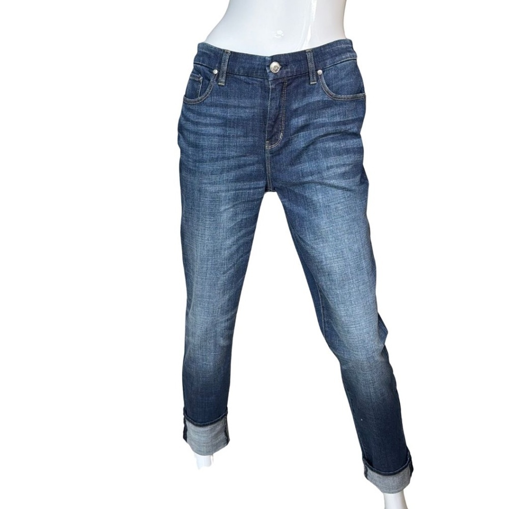 Chico's So Slimming Girlfriend Slim Ankle Jeans Chico's Size 0 Regular Length